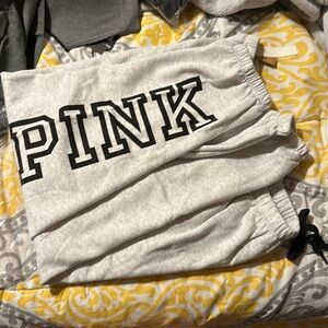 Victoria’s Secret grey jogger. Brand new with tags, size XL